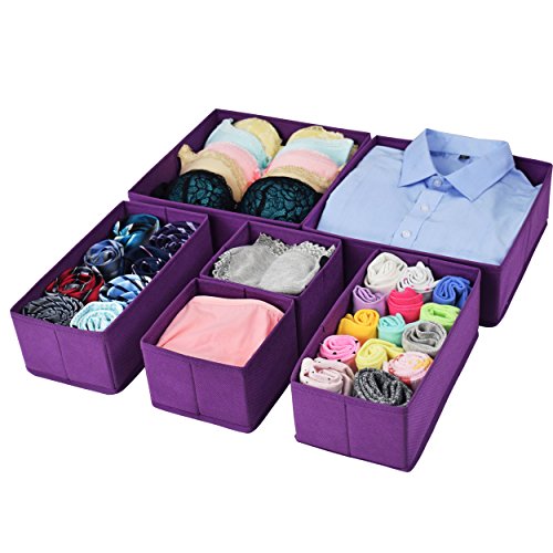 Foldable cloth storage bins closet dresser drawer organizer cube …