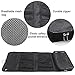 Hanging Toiletry Bag Travel Kit for Men and Women Waterproof Wash Bag Compact Makeup Organizer Bag Shaving Kit for Bathroom, Travel Accessories, Cosmetics, Shampoo, Body Wash (Black)