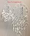 Dream Catchers Large White Handmade Big Decorative Hanging Dia 15.7 inch