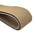 Strapcrafts 1-Inch by 5-Yard Khaki Colored Double-Side Twill Non-Roll Wowen Elastic 93030