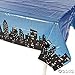 Black Panther Party Supplies Pack for 16, Black Panther Paper Dessert Plates, Napkins, Superhero Table Cover, Cutlery, Balloons and Stickers - Bundle of 6 Items