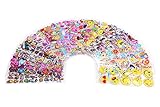 900+ Kids Puffy Sticker Mega Variety Pack, 40 Different Sheets of 3D Puffy Stickers, Including Skull and Crossbones,Cute Fish and Animals,Smiley Faces,Cars, Letters, Numbers and Lots More