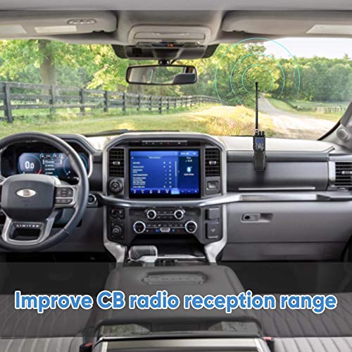 Bingfu CB Antenna 27MHz Base CB Radio Antenna BNC & PL259 Male