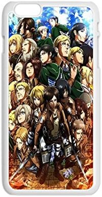 Shingeki no Kyojin Attack on Titan Manga Anime Comic Apple iPhone 6 6S PC White case