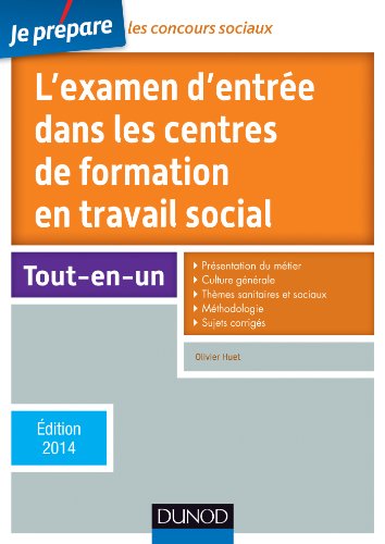 L' examen d'entrée dans les centres de formation en travail social