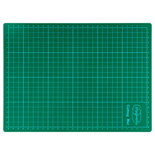 magnetiks Schneidematte 2er Set - DIN A3 und DIN A4 im 2er Set Schneideunterlage - selbstheilend doppelseitig grün – Bild 5