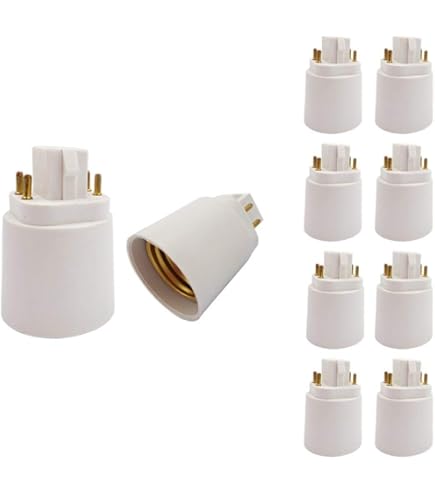 Lamp Bases B22 To E27 Lamp Adapter B22 To E26 Base Socket Holder Adapter Converter LED Light Bulb Extend Extension Plug Connector - (Color - View #3