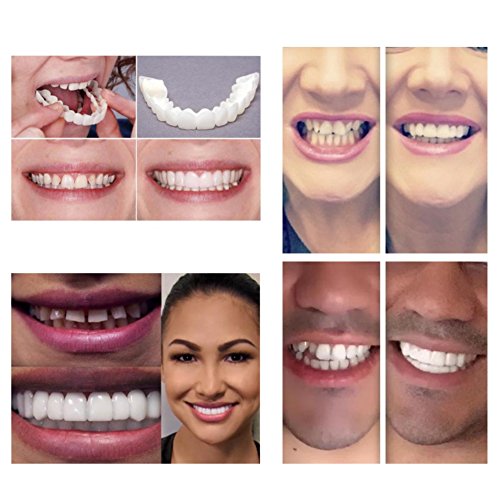 Yiitay Teeth Whitening Teeth Snap Cosmetic Denture False Teeth Easy