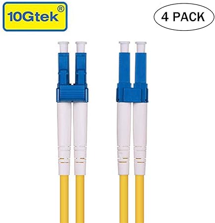 10gtek Os2 Lc Zu Lc Lwl Patchkabel 3m 9 Amazon De Computer Zubehor
