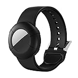 AirTag Bracelet for Adults, Soft Silicone Airtag