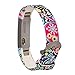 WISHTA Compatible with Silicone Fitbit Alta Bands with Metal Buckle Clasp, Adjustable Replacement Strap Compatible with Fitbit Alta/Fitbit Alta HR (No Tracker)