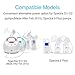 Papablic 12 Volt Breast Pump Car Adapter for Spectra S1 Spectra S2 Spectra 9 Plus Breast Pump