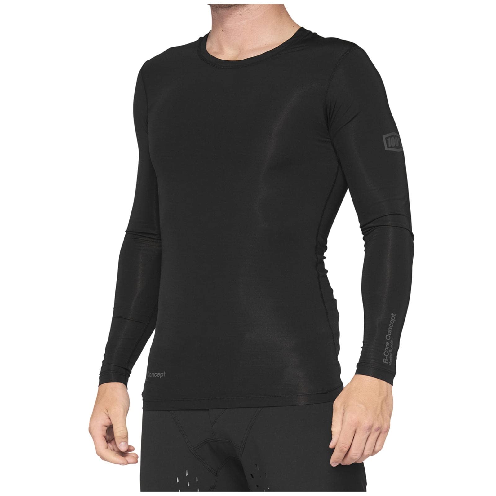 Long Sleeve Jersey 100% r-core Concept Black