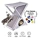 Ruf N' Ruffus Foldable Cat Tower Tree + Free Bonus Handheld Chase Toy