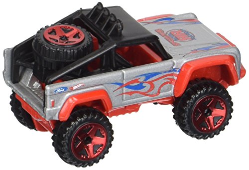 Hot Wheels, 2015 Off-Road, Custom Ford Bronco [Silver/Red] #121/250