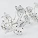 MUMENG String Lights Warm White 20 LEDs Lovely Cat Decoration Lighting Battery Power Fairy Light Easy Installment for Indoor Outdoor Wedding Festoon Party
