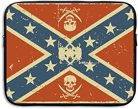 Retro National Flag 13 x 10 (15 x11) Inch Laptop Sleeve Briefcase Cover Bag Water-resistant Neoprene Notebook Computer Pocket Tablet Briefcase Carrying Bag