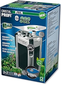 CristalProfi e902 greenline Außenfilter für Aquarien von 90 - 300 Litern