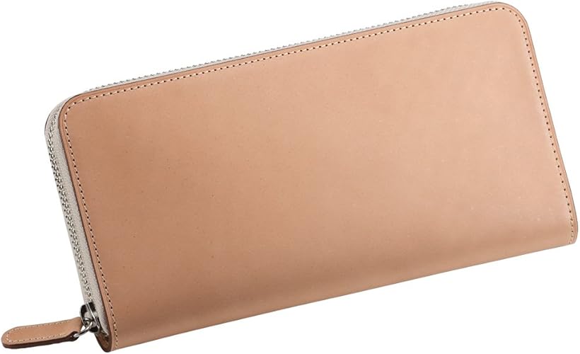 Amazon フライングホース Flying Horse 長財布 ナチュラル コードバン 使用 ラウンドファスナー 財布 メンズ Flying Horse フライングホース 財布
