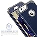 BENTOBEN iPhone 6S Plus Case, iPhone 6 Plus Case, 3 in 1 Heavy Duty Rugged Slim Hybrid Soft Silicone Bumper Hard PC Protective Phone Case for iPhone 6S Plus/iPhone 6 Plus (5.5 Inch) Navy Blue & Gray
