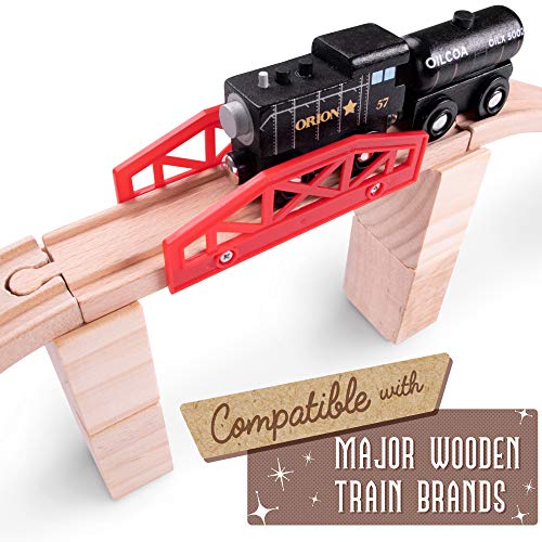 image for Conductor Carl Build-a-Bridge Set (11 pcs.) | Includes 1 Rail Bridge, 