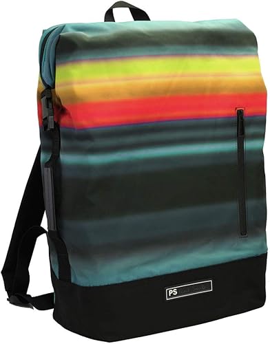 Amazon Paul Smith ポールスミス リュック バックパック バッグ メンズ Horizon Stripe ナイロン マルチカラー M2a 56 Ahorzn 並行輸入品 Paul Smith ポール スミス メンズ
