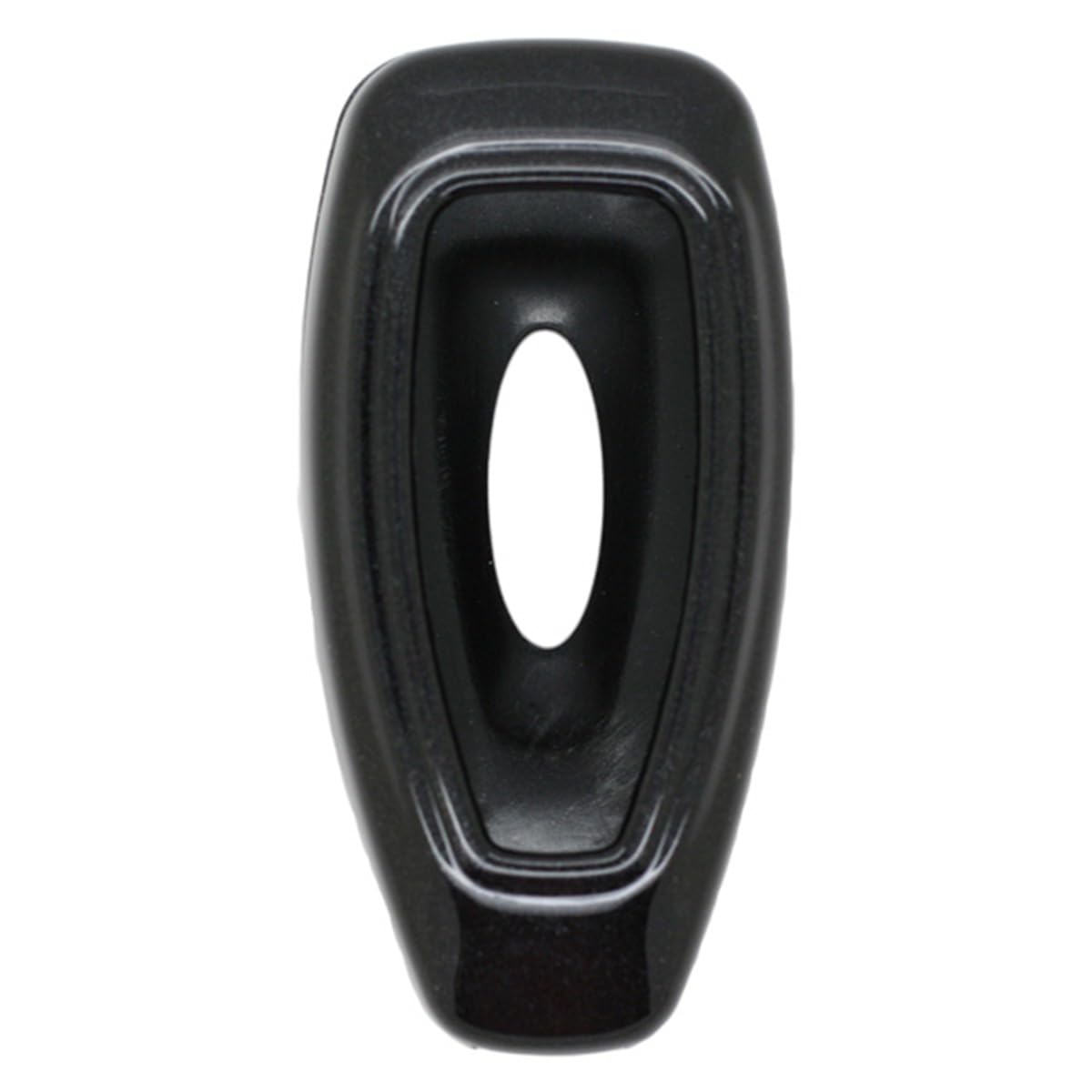 BROVACS Paint Metallic Colour Shell Cover ABS Hard Case Holder Compatible with FORD Smart Remote Key Fob SV0702 Black
