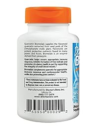 Cápsulas de quercetina y bromelina de Doctor's Best, DRB-00029, 1, 1