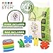 Jarrby MAX Build More Blocks Magna Snap Cubes -Educational Kids Toddler Toys & Preschool Learning Toys - Juguetes para niños niñas de 2 3 4 5 6 7 8 años.