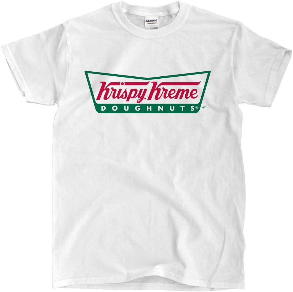 Quickfits Krispy Kreme Donuts Logo - White T-Shirt