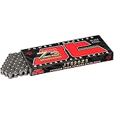 JT Chain JTC520Z3114RL (520 Series) Black Steel 114 Link Super Heavy Duty X-Ring Chain with Connecting Link