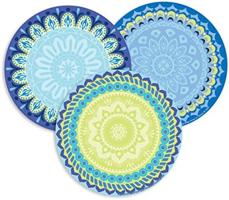 Eureka Educational Blue Harmony Assorted Round (841355)