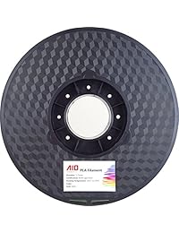 AIO Robotics AIORED   Filamento PLA para impresora 3D, carrete de 0.5 kg, precisión dimensional de +   0.02 mm, 1.75 mm, rojo.