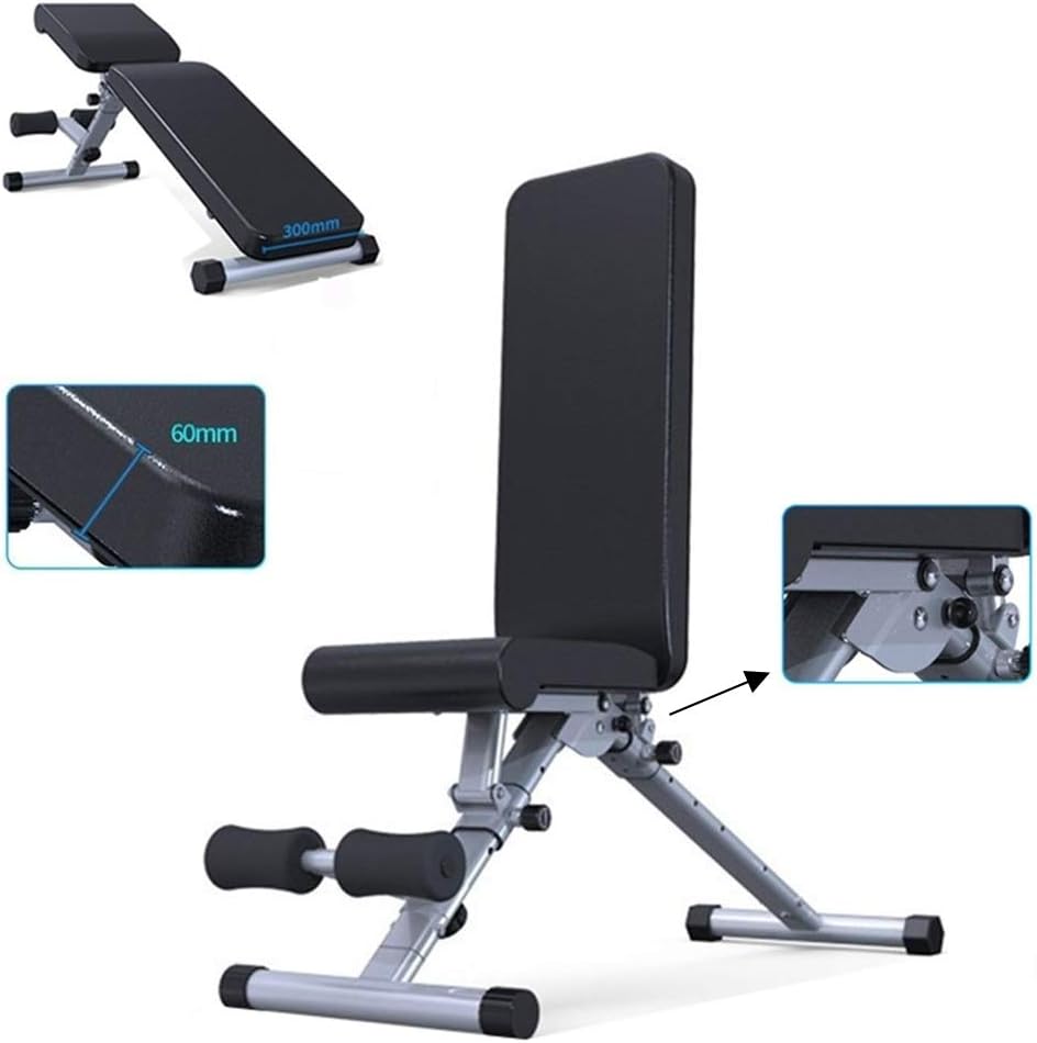 Adjustable Benches Weightlifting bench multifunctional fitness equipment folding supine board professional gym, bearing 300KG