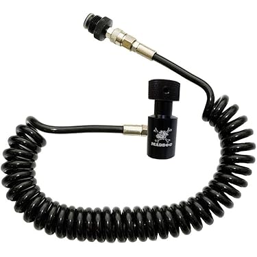 Cobra Coil Paintball Remote System - Quick Push Button Release 3000 PSI