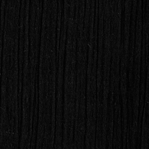 Ben Textiles Inc. Island Breeze Gauze Black Fabric By The Yard