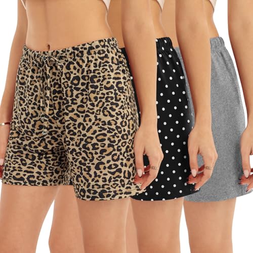 JOYLADY Womens Pajama Shorts Drawstring