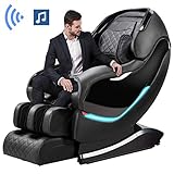 Massage Chair by OOTORI,3D SL-Track Thai Yoga Stretching Zero Gravity Massage Chair,Full Body Shiatsu Massage Chairs Recliner with Tapping, Heating and Foot Roller Massager (Black).