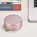 SUNG-LL U8 Portable mini bluetooth speaker, Pocket size metal wireless speaker, Bass speaker built in mic for iPhone, iPad, Samsung ,Huawi phone, laptop, PC (RoseGold)