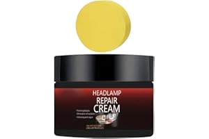 Headlight Repair Cream - Headlight Restoration Polish Cleaner for Lights | Long-Lasting Compound for Truck Vehicle Resin Glas