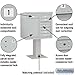 Salsbury Industries 3407D-06GRY 4C Pedestal Mailbox, Gray