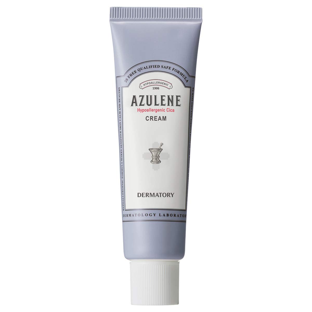 DERMATORY Hypoallergenic Cica Face Cream - Skin Soothing & Protection for Dry Skin - 50ml