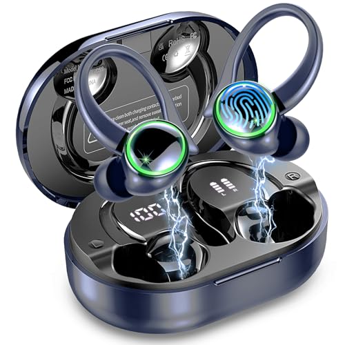 wireless earbuds with noise cancelling and earhooks