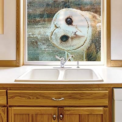 Wall26 Window Film for Privacy Ocean Large Decorative...