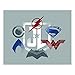 Warner Bros. Justice League Call for Justice Comforter with Sham, Twin/Full