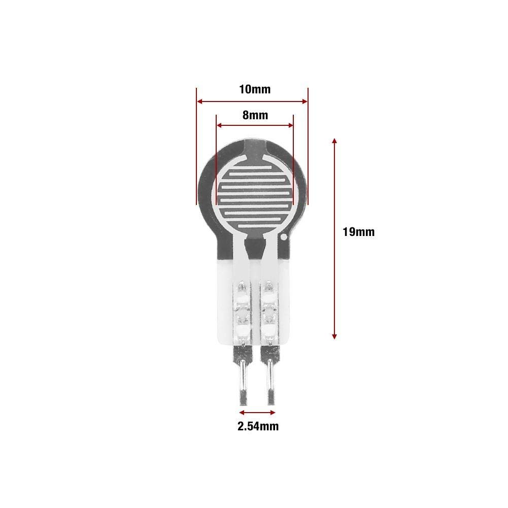 ZD10-100 Thin Film Pressure Sensor Force Sensitive Resistor 0-500g Fast Response Flex Sensor