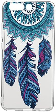 Caseceo Soft TPU Rubber Silicone Cover for HUAWEI P10 (Dreamcatcher)