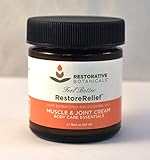 Restorative Botanicals 100 mg Hemp Oil Extract, Cooling Muscle & Joint Relief Cream (50ml) Restore Relief