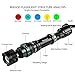 Flashlights,800 Lumen Handheld Light Ultra Bright Tactical Light Torch 5-Mode,Tactical Flashlights Led