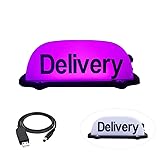 FUNGNLY USB Rechargeable Delivery Sign